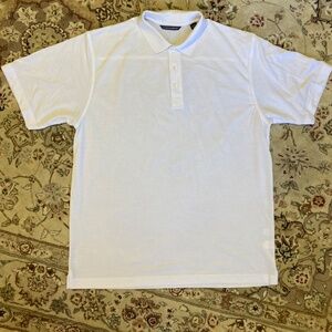 Men's Cutter & Buck White CB DryTec Golf Polo Shirt XL